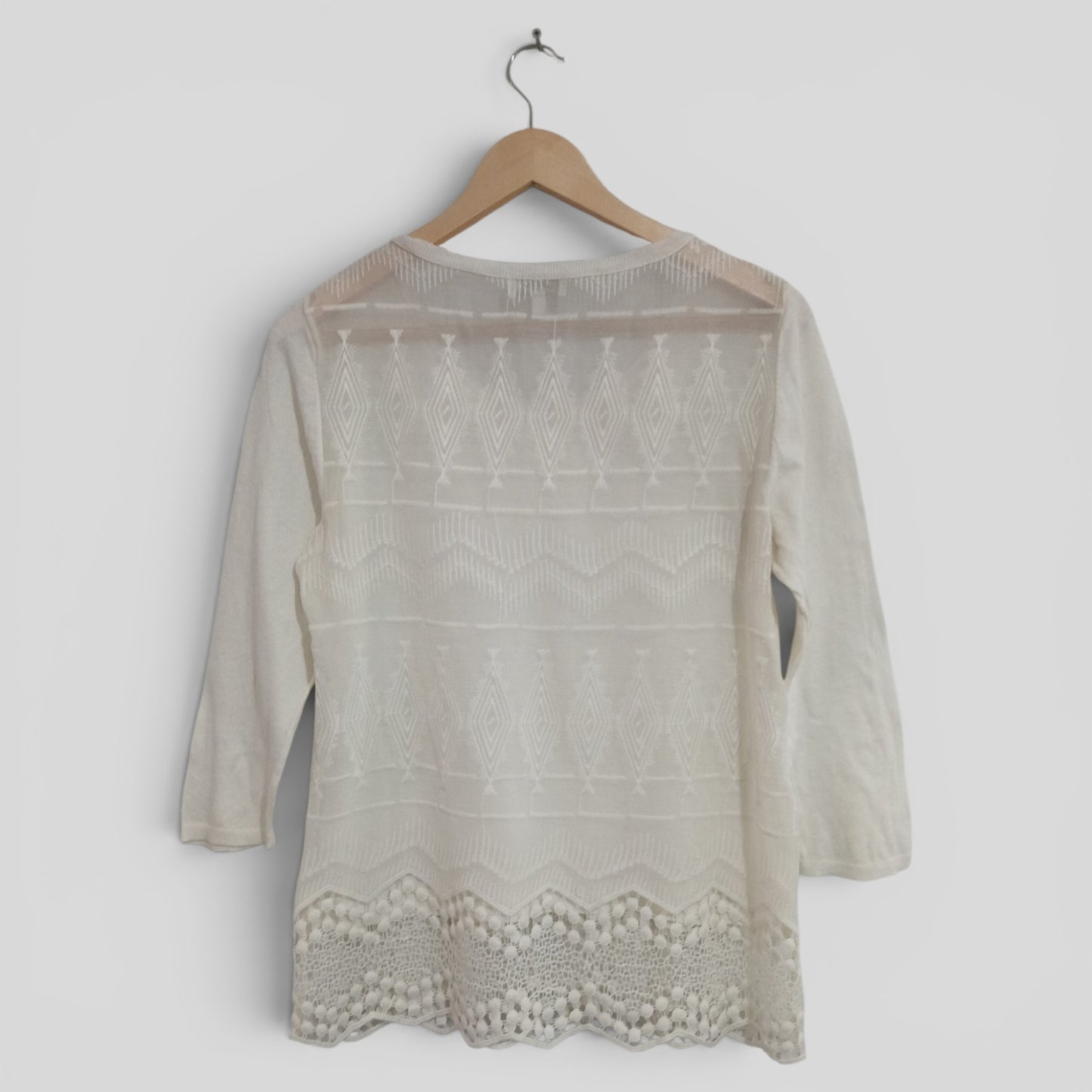 (8) Capture | White Lace Blouse
