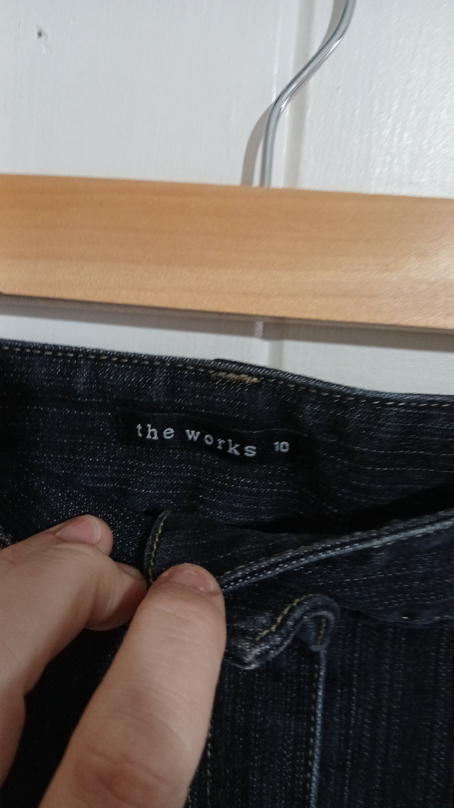 (10) The Works | Denim Skirt