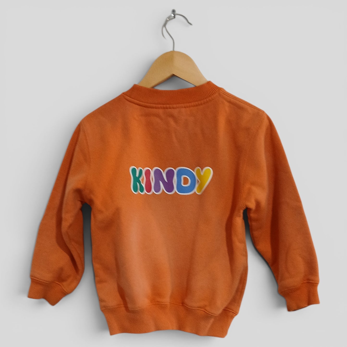 (4JNR) Ramo | Orange Kindy Jumper