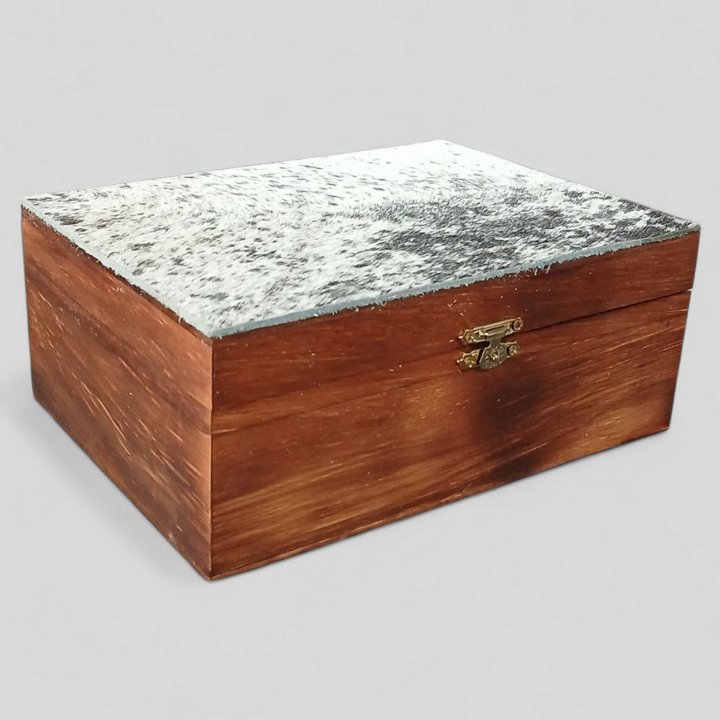 Timber / Cowhide Box
