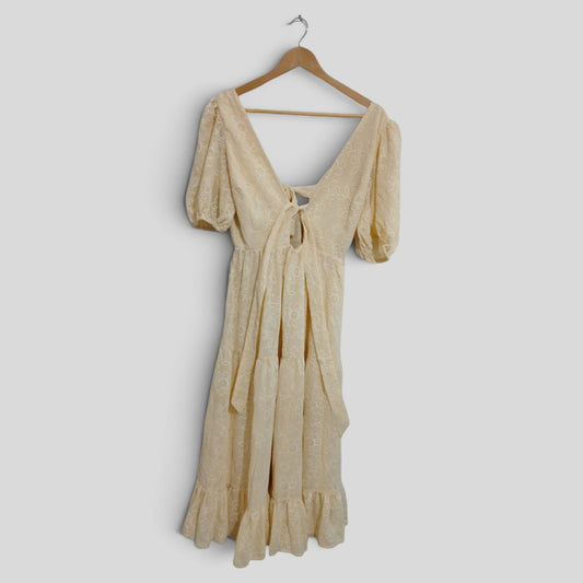 (12) Indikah | Cream Dress | BNWT