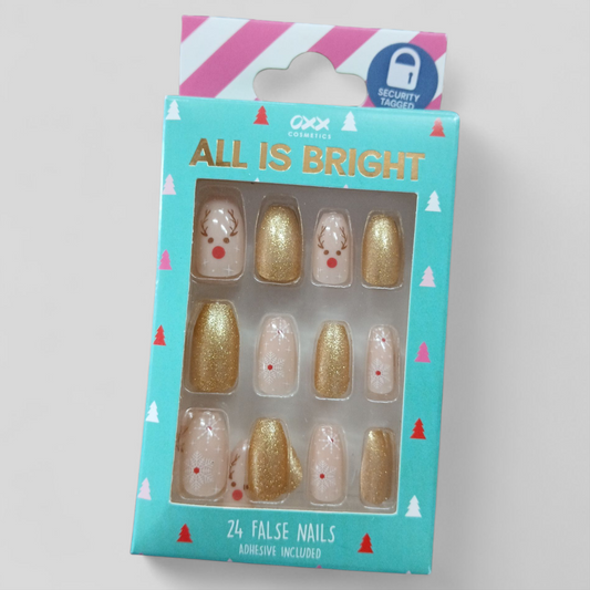 Christmas False Nails