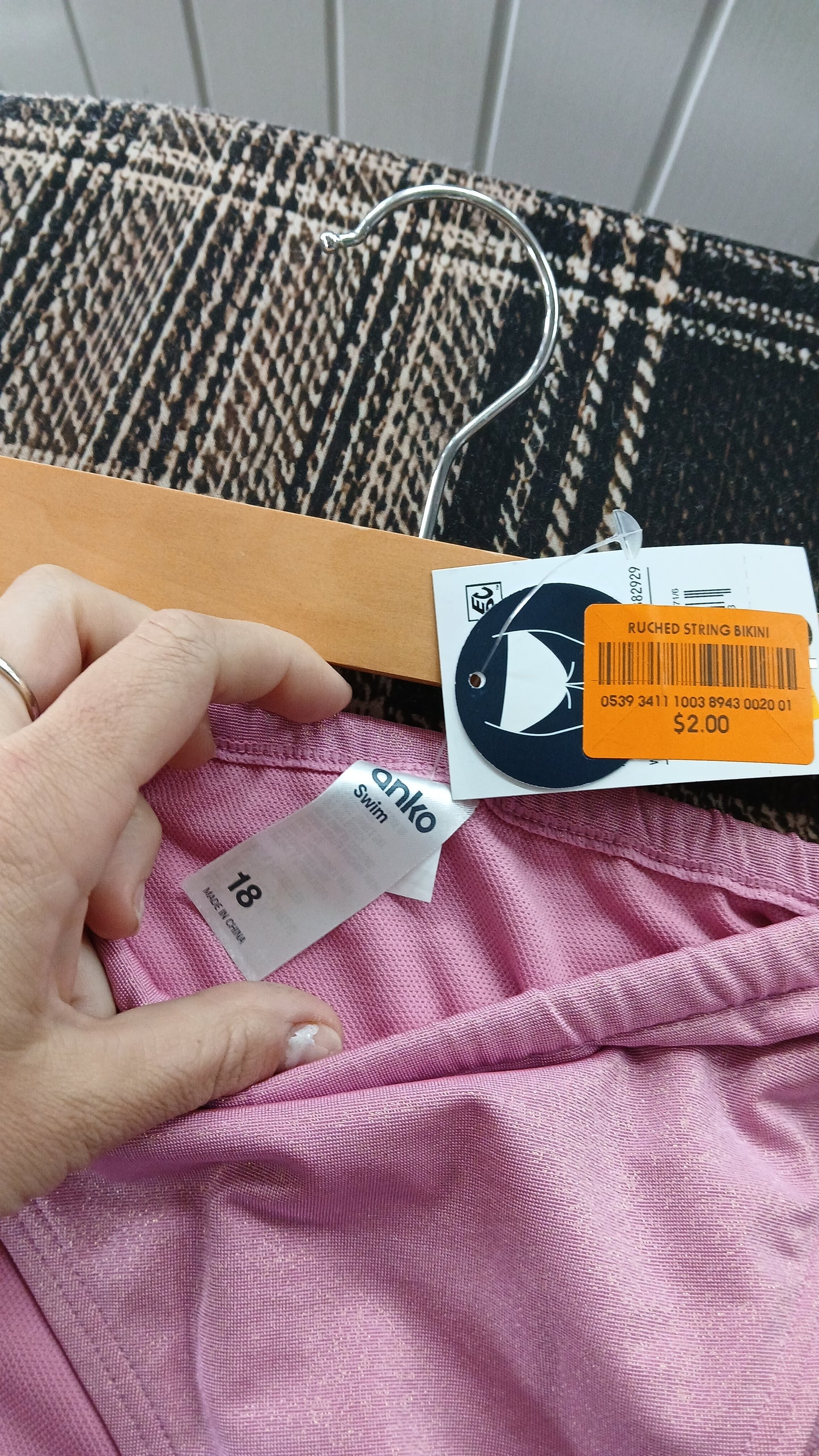 (18) Anko | Pink Bikini Bottoms | BNWT