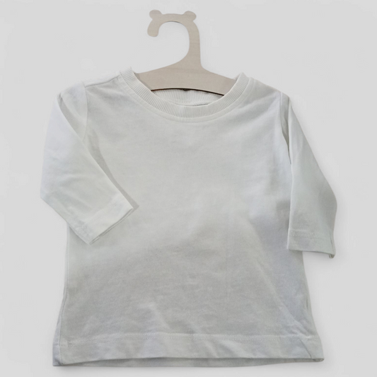 (0000) Anko | White LS Shirt