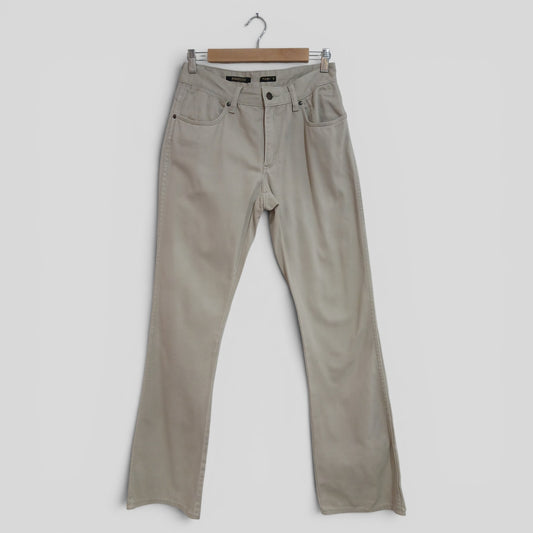 (9) Wrangler | Cream Boot Cut Jeans