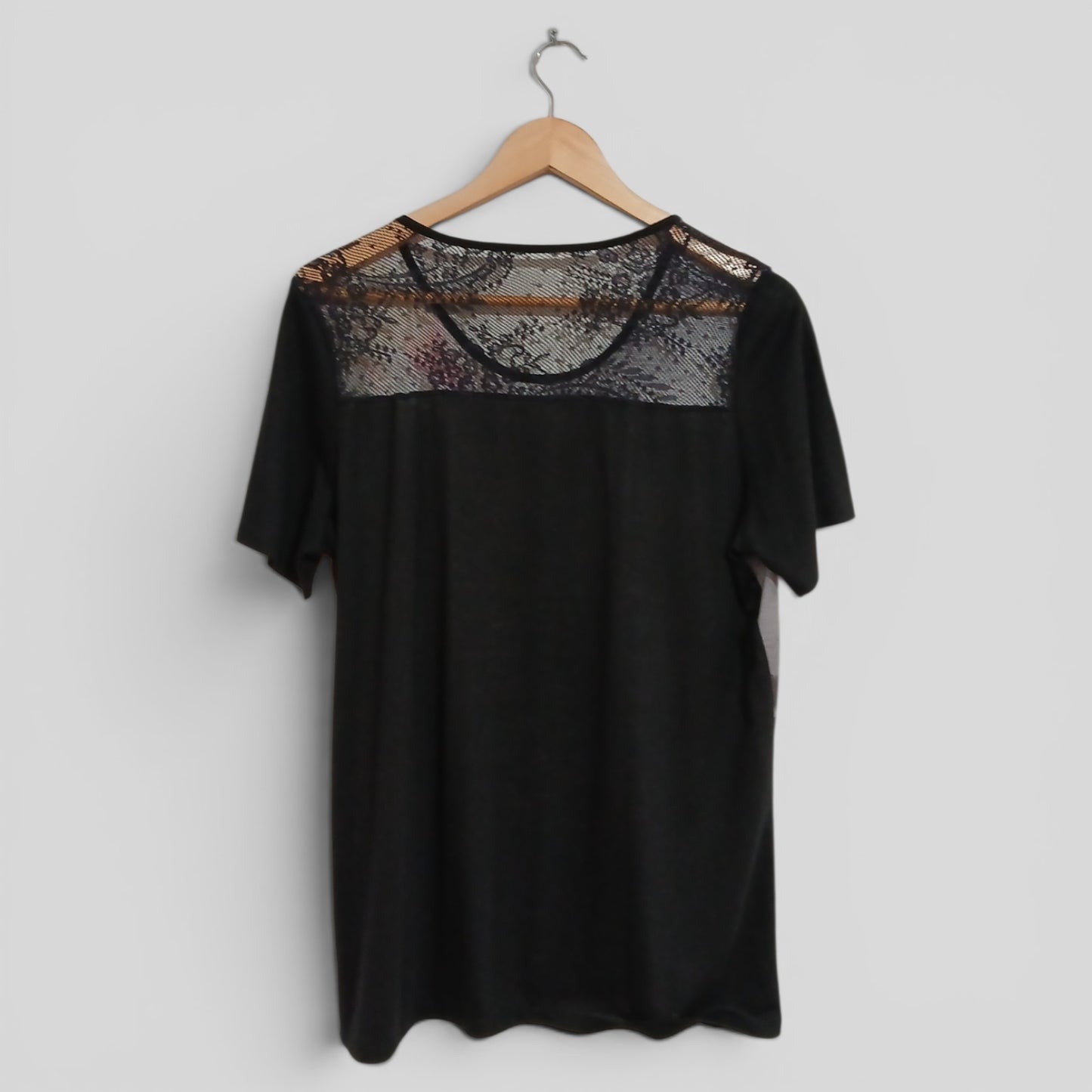 (M) Lace Back Sunset Shirt