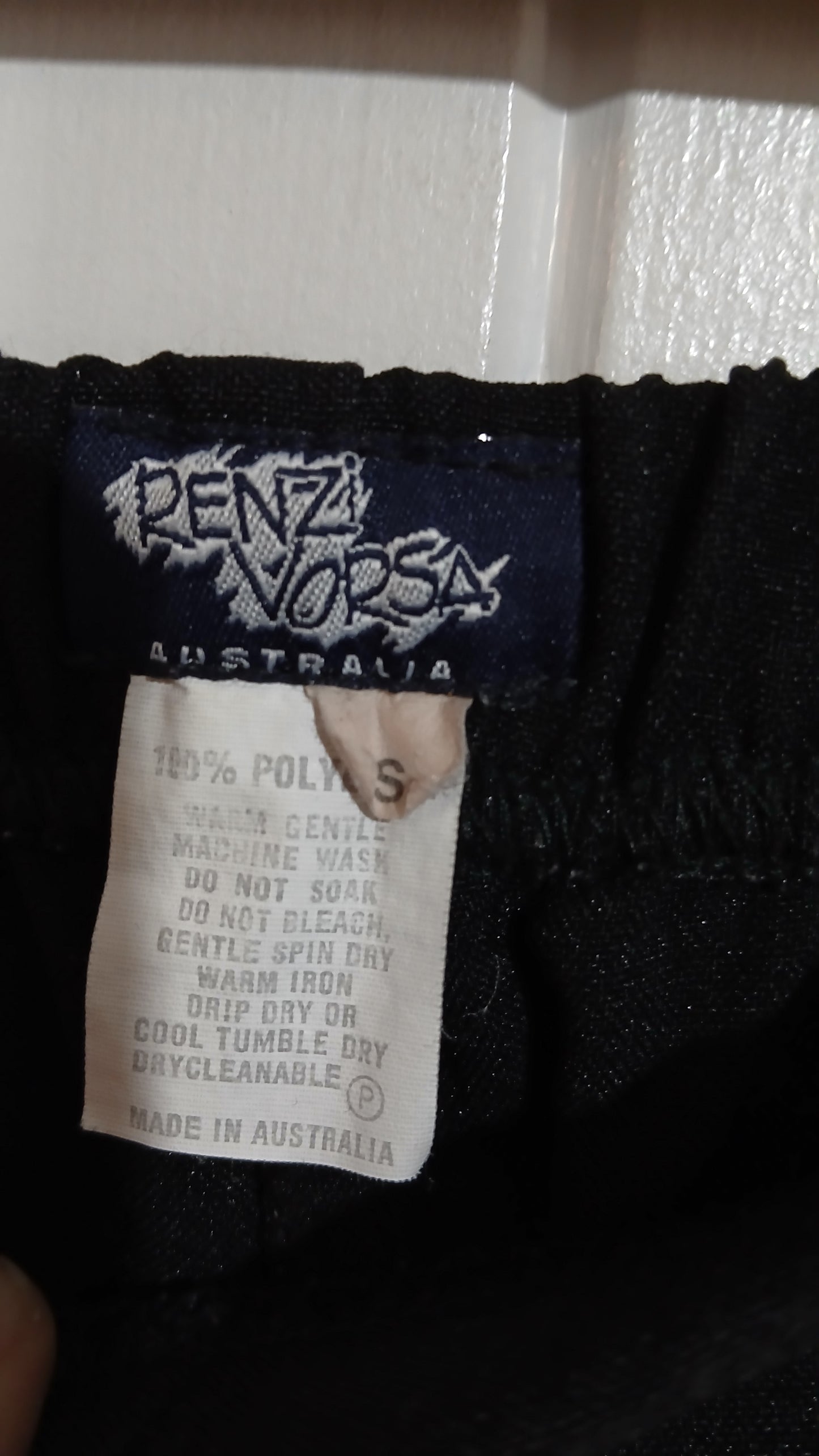 (S) Renzi Vorsa | Black Blouse Pants Set