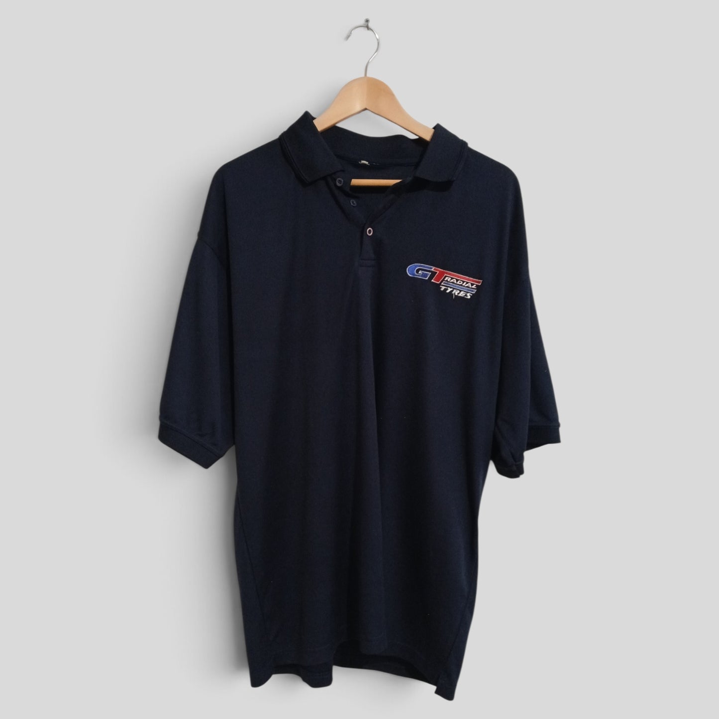 (3/4XL) GT Radial Tyres | Navy Polo
