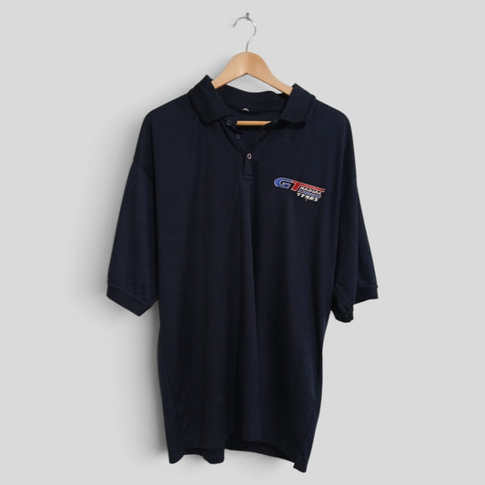 (3/4XL) GT Radial Tyres | Navy Polo