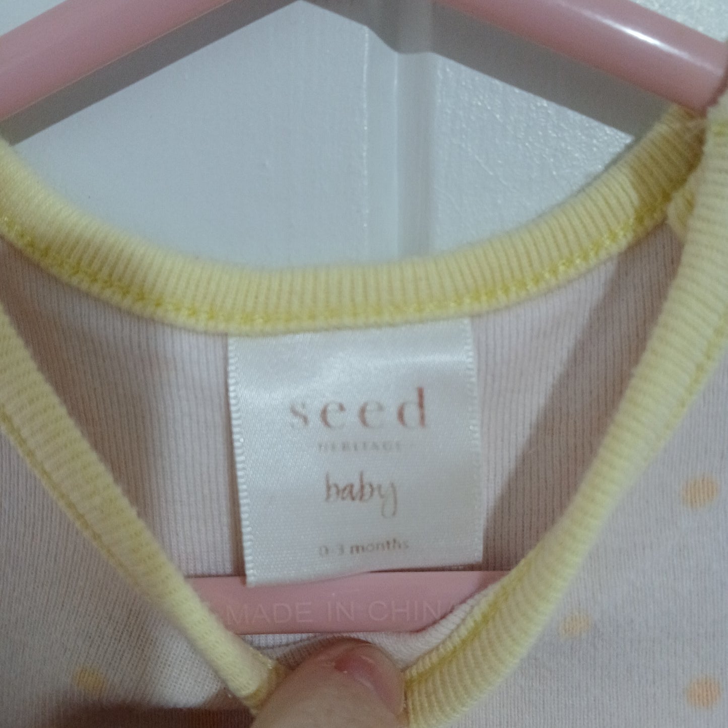 (000) Seed | Pink/Yellow Dress
