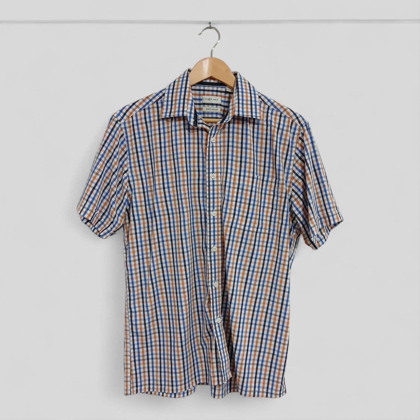 (M) Back Bay | SS Check Shirt