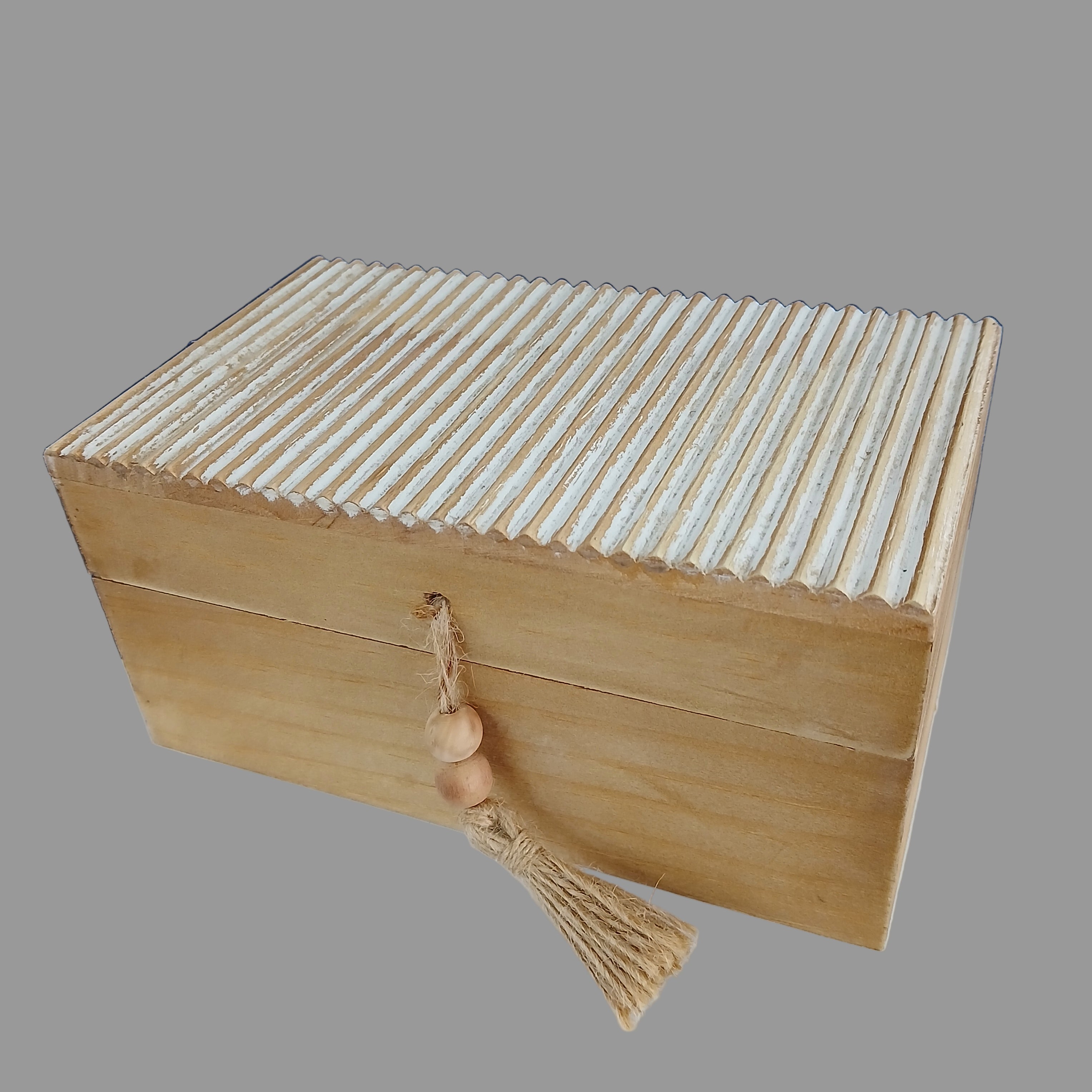 Image of BOX WOODEN NATURAL SMALL