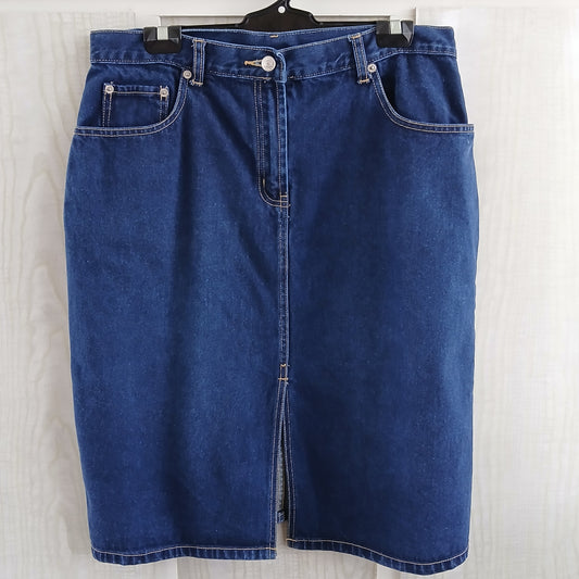 (14) NOW Blue Denim Skirt