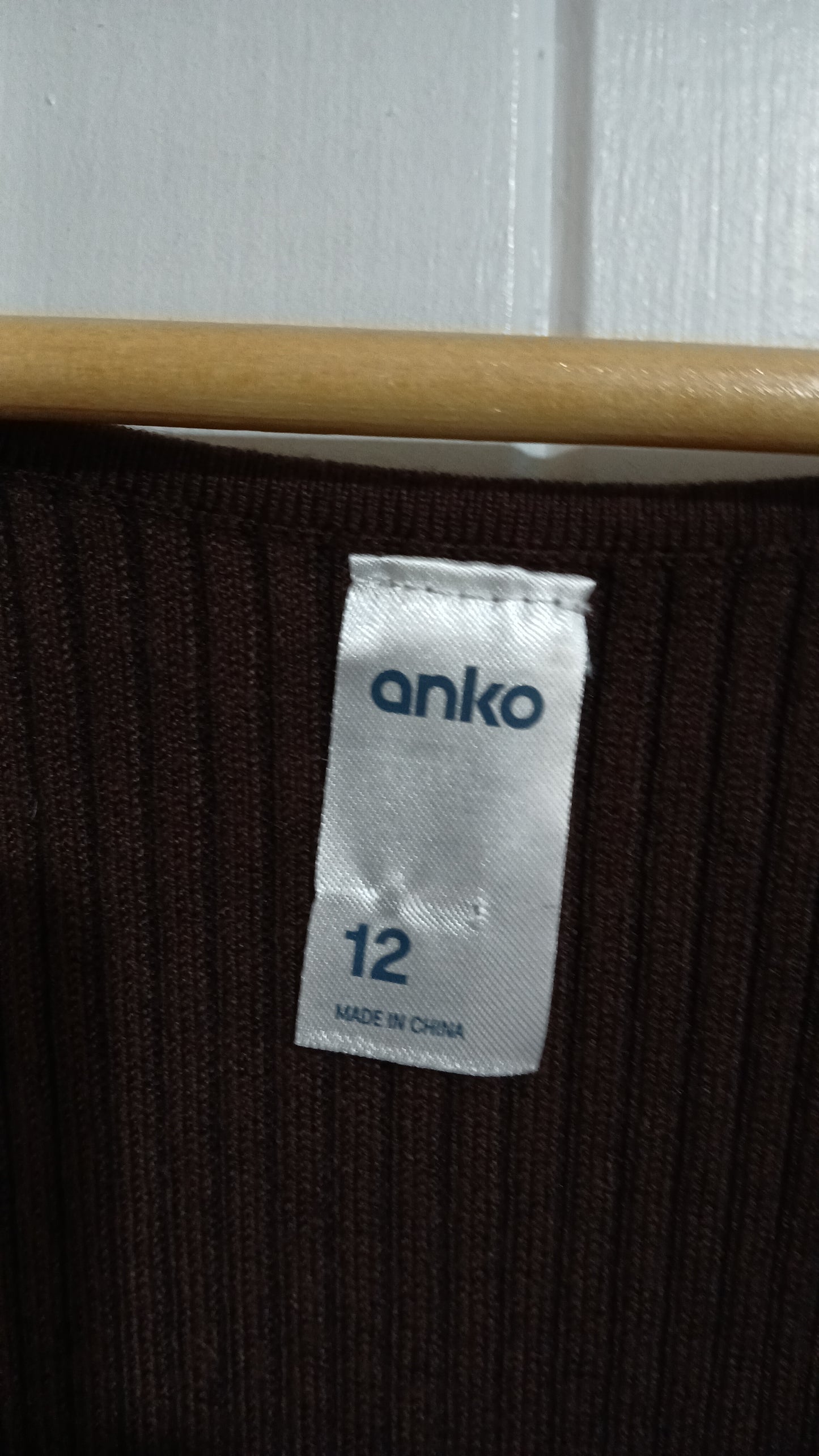 (12) Anko | Brown LS Knit Dress