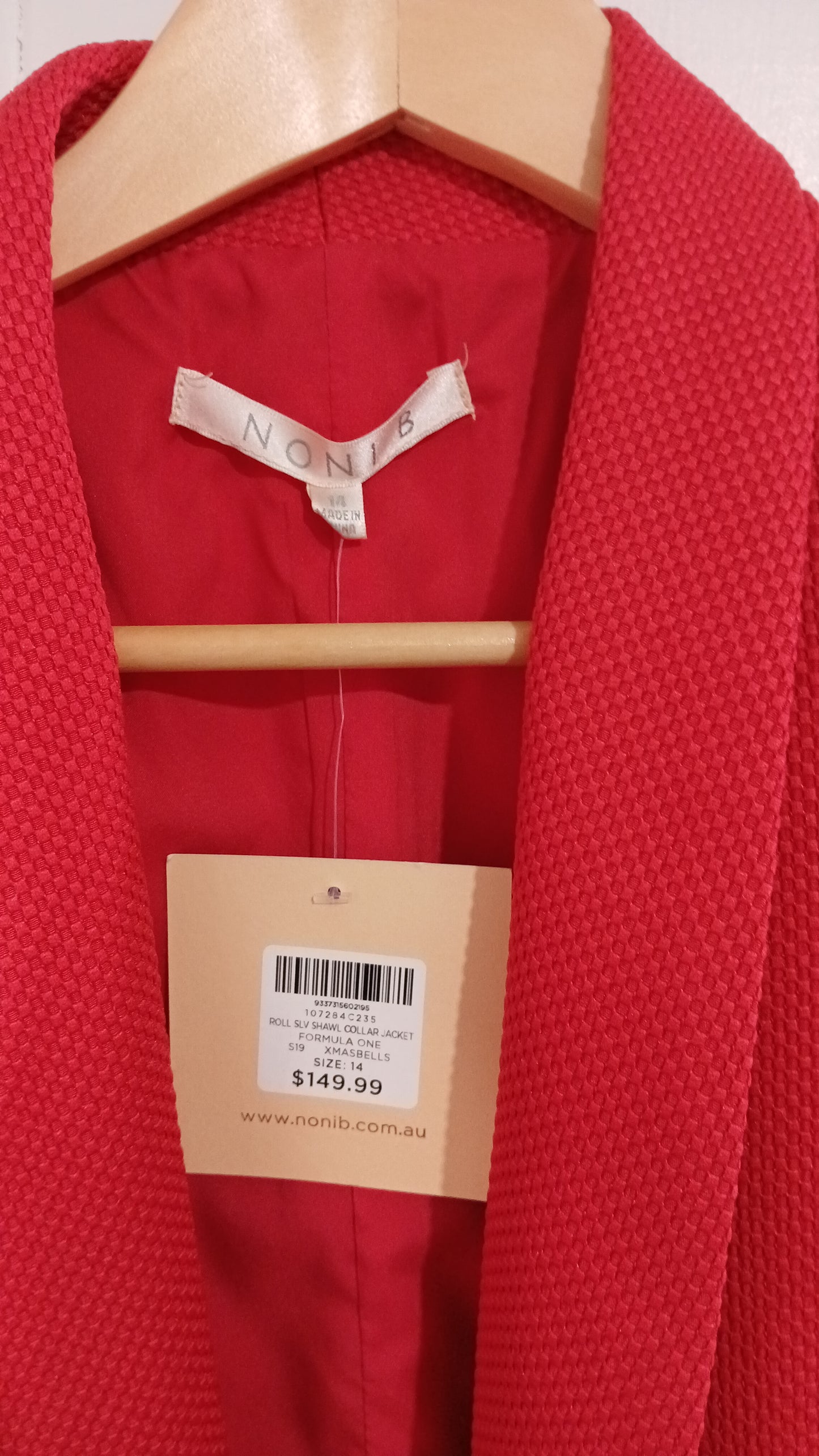 (14) BNWT | Noni B | Red Jacket