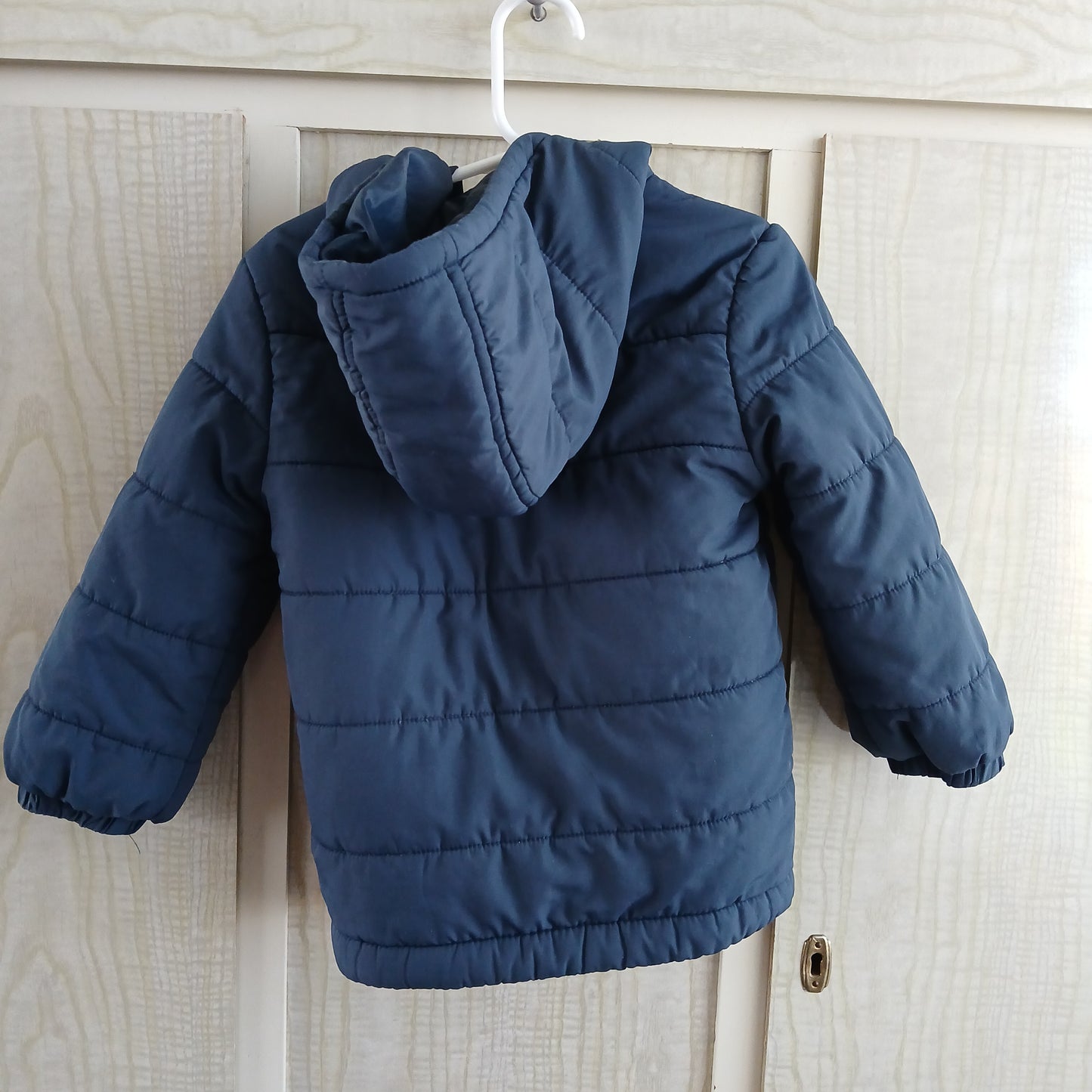 (3) Navy Blue Parker Puff jacket