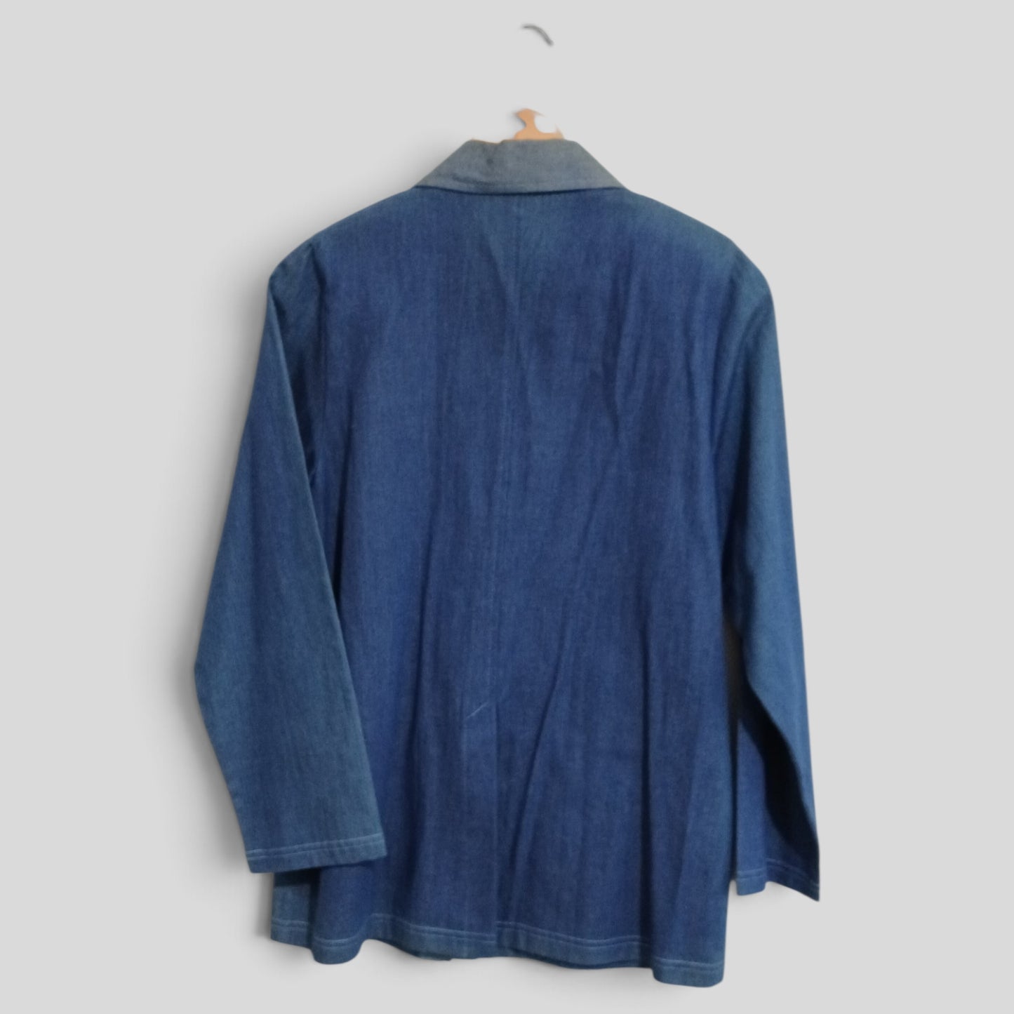 (S) Renzi Vorsa | Blue Blouse Pants Set