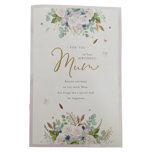 Birthday Mum Card | Mum Floral