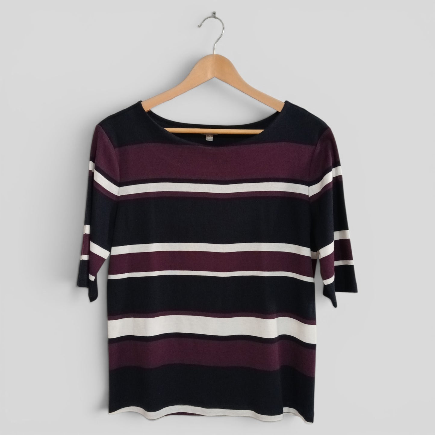 (XL) Suzannegrae | Striped Blouse