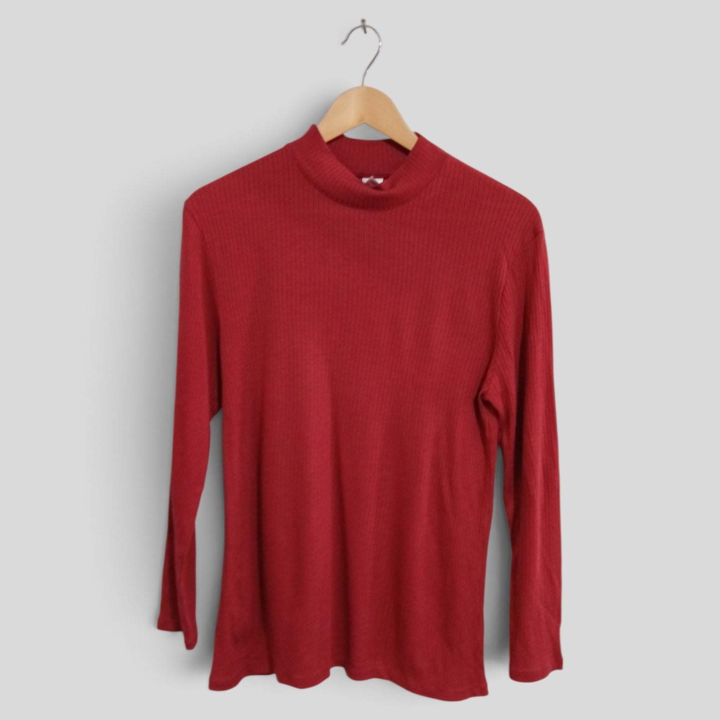 (L) Damart | Red LS Shirt