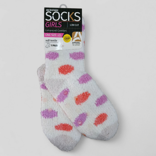 SOCKS GIRLS MICROFIBRE Assorted