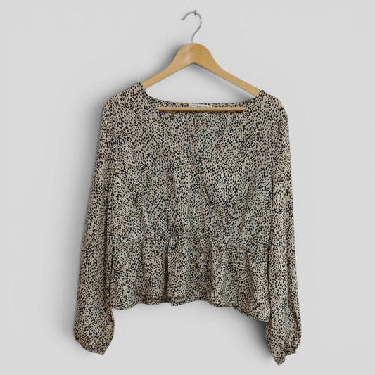 (16) You + All | Animal Print Blouse