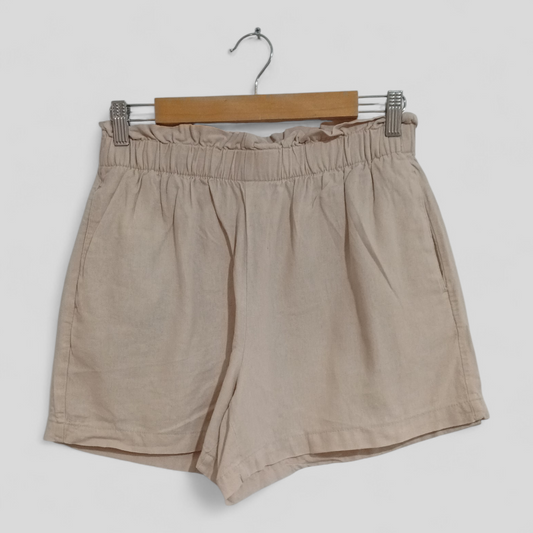 (10) Anko | Beige Linen Shorts