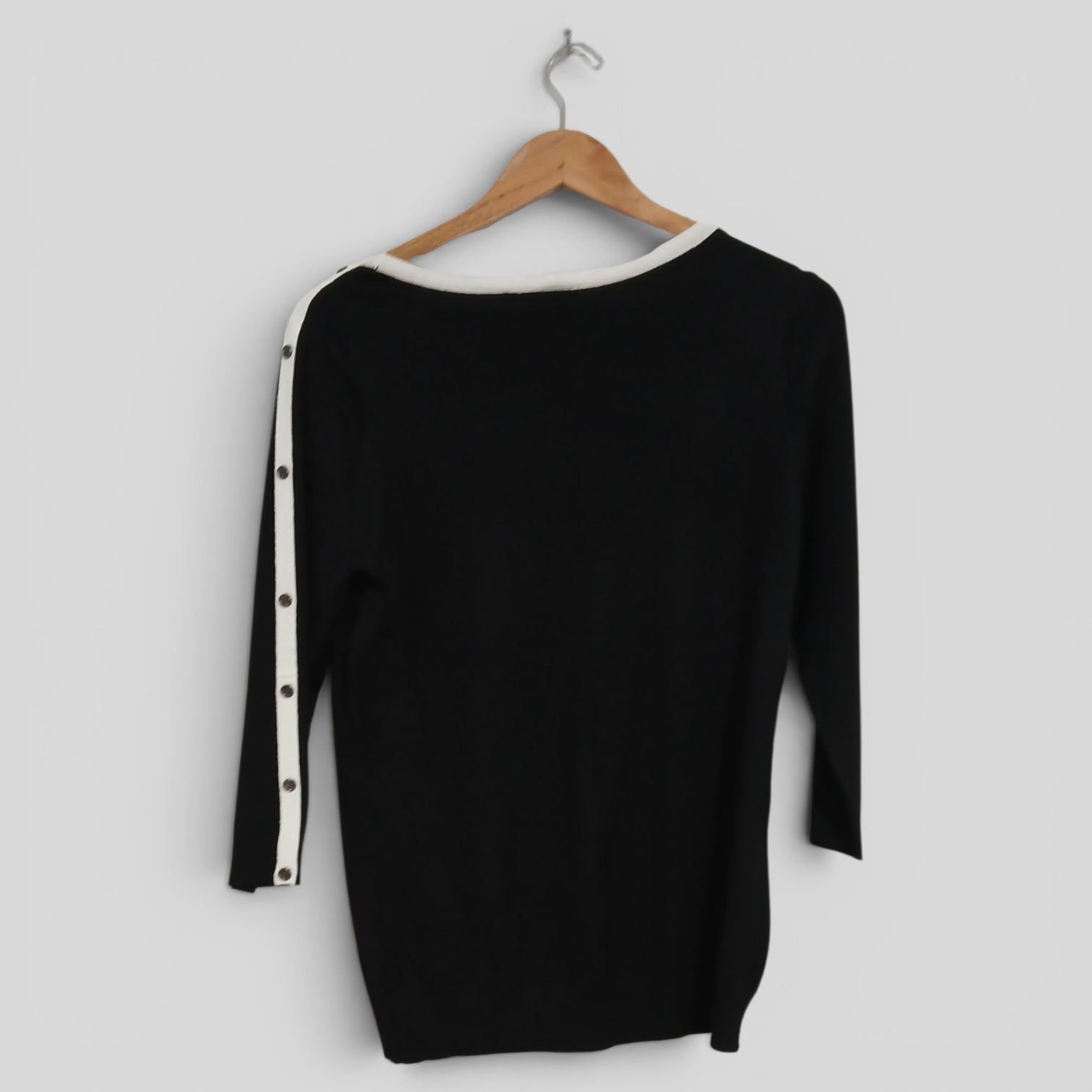 Image of (S) Millers | Black White Stripe Blouse