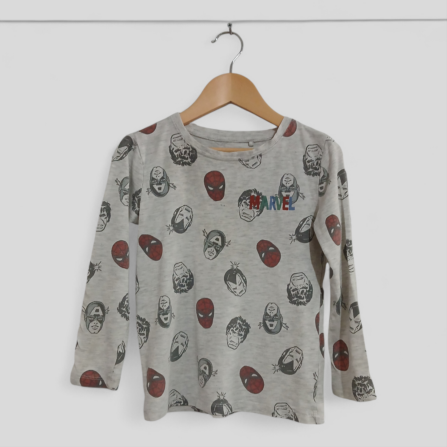 (6JNR) Marvel | LS Shirt