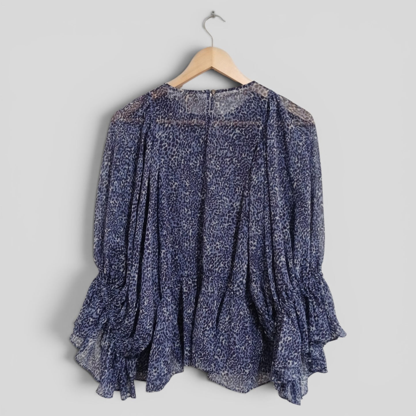 (2/8) Ted Baker | Blue Blouse