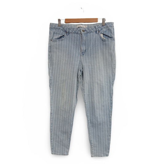 (18) Target | Womens Striped Jeans