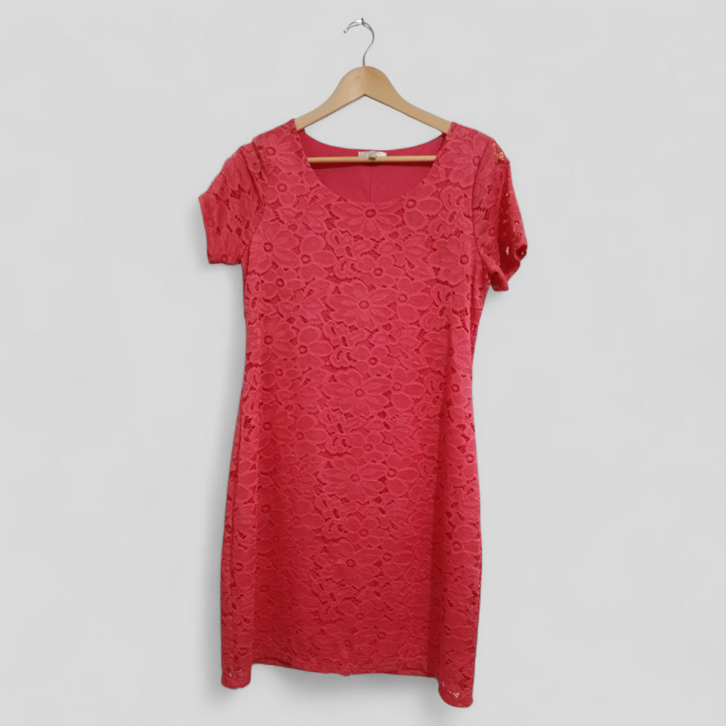 (10) Capture | Pink Lace Dress