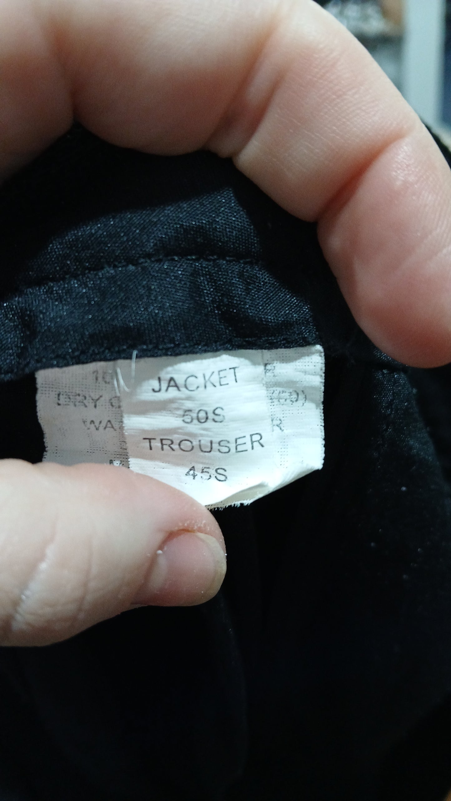 (45S) Black Slacks