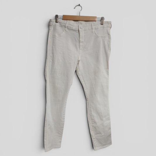 (34/16) White Skinny Jeans