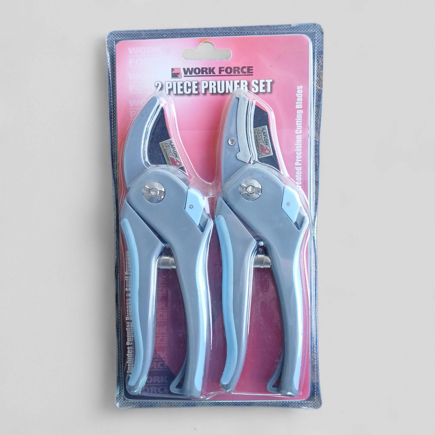 PRUNER SET 2 PIECE BYPASS & ANVIL WORK FORCE