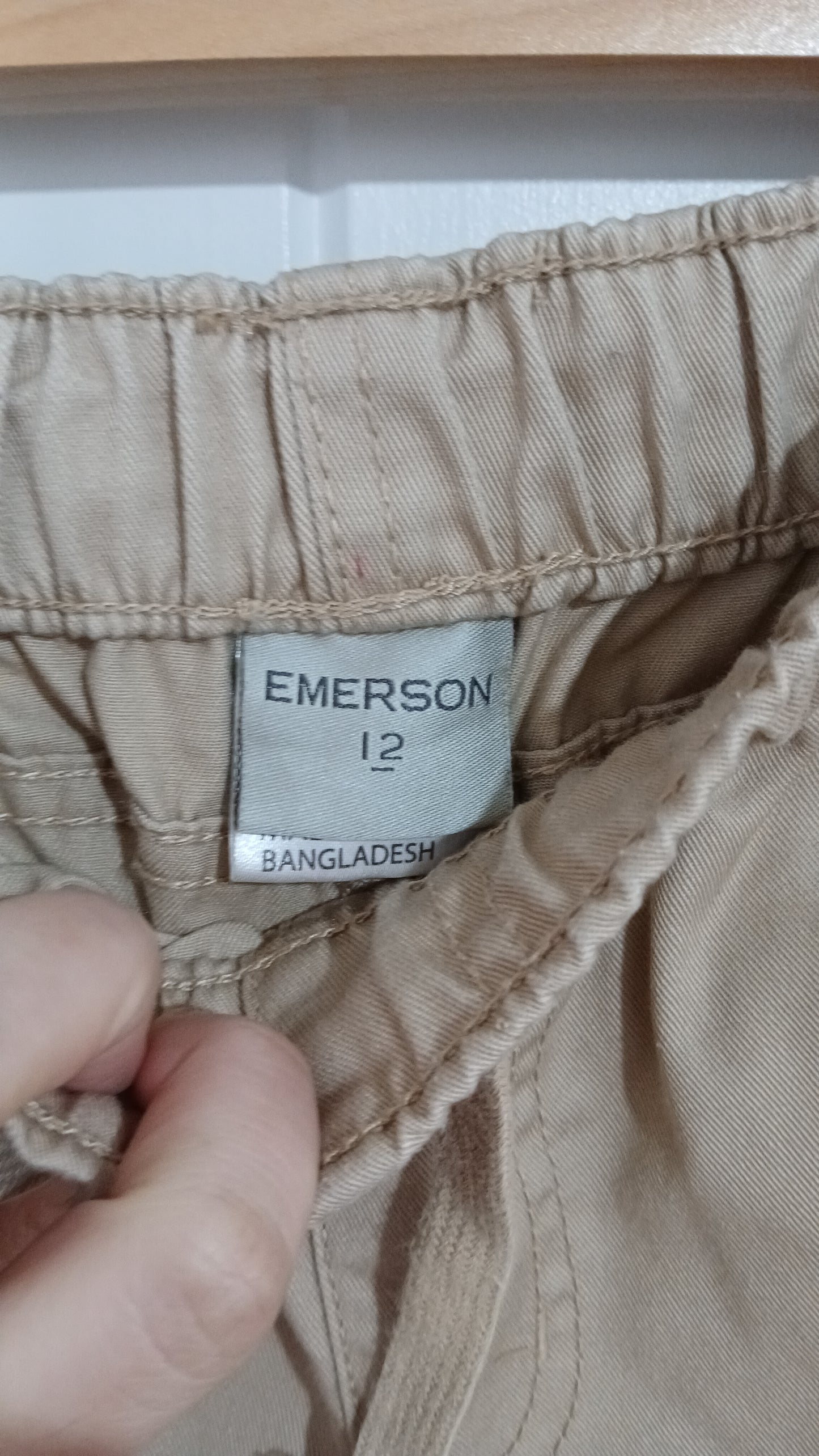 (12JNR) Emerson | Beige Shorts