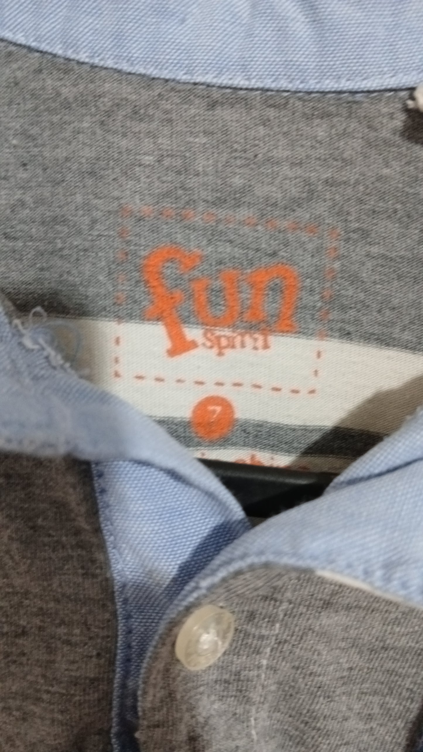 (7JNR) Fun Spirit | L/S Striped Shirt
