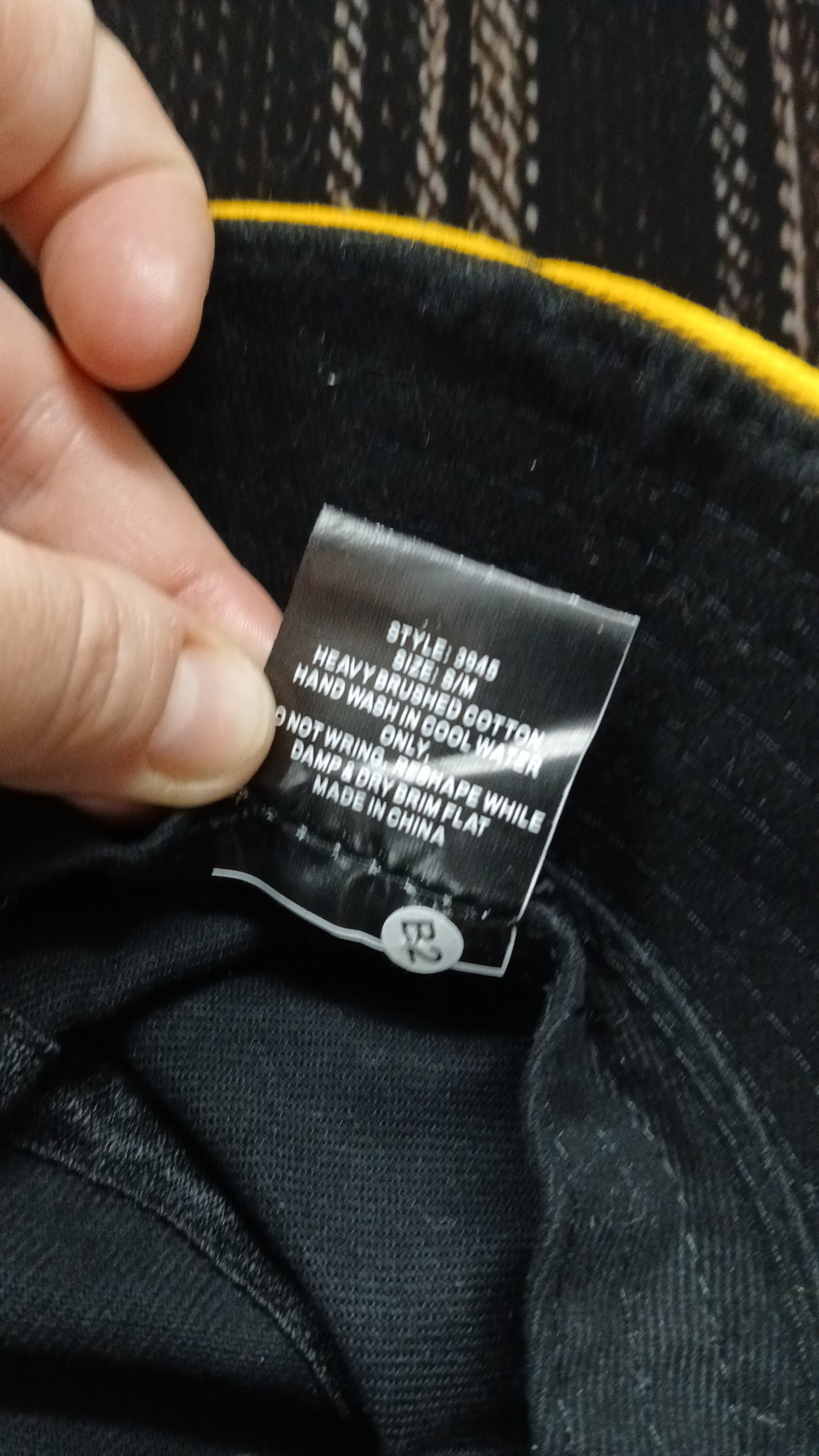 (S/M) Aus Flag Black Bucket Hat