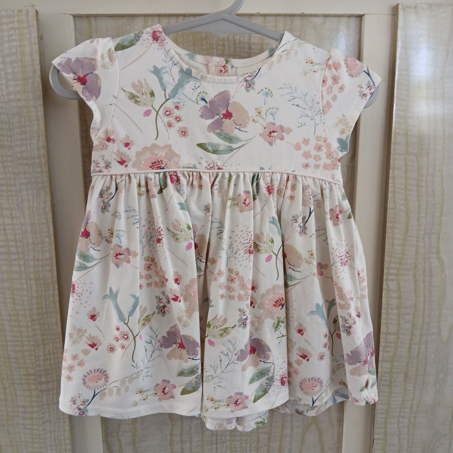 (3-6 month) Floral dress