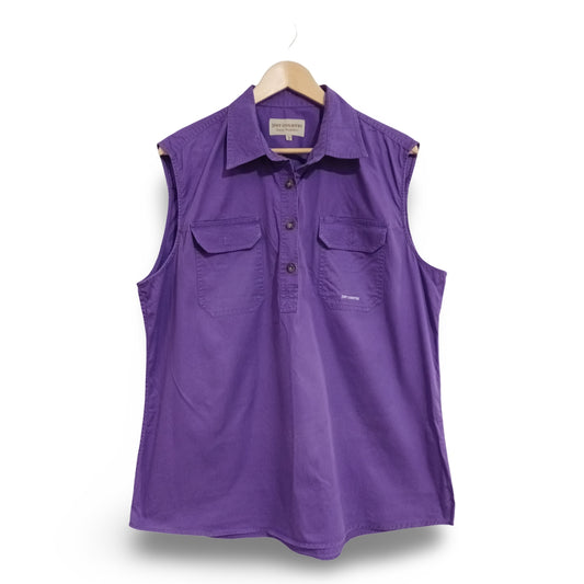 (18) Just Country | Purple Kerry Work Shirt