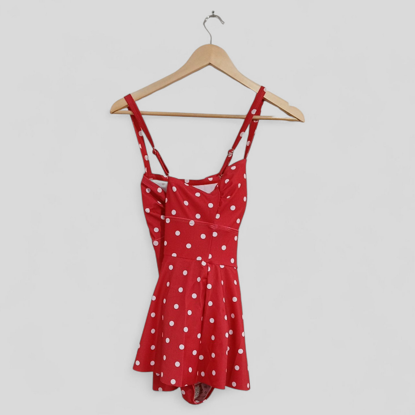 (14) BNWT | Red Polka Dot Swimmers