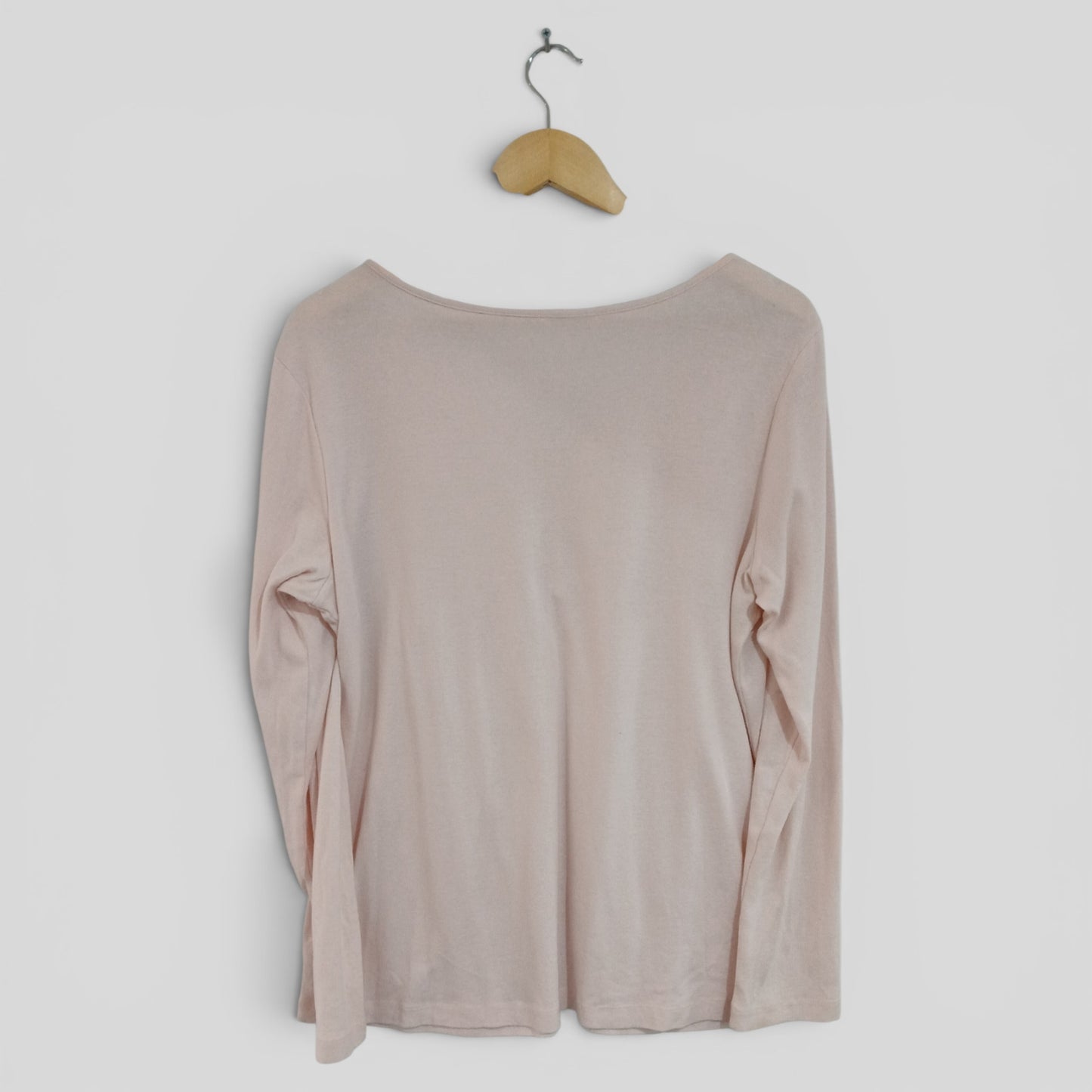 (XL) Pink LS Henley