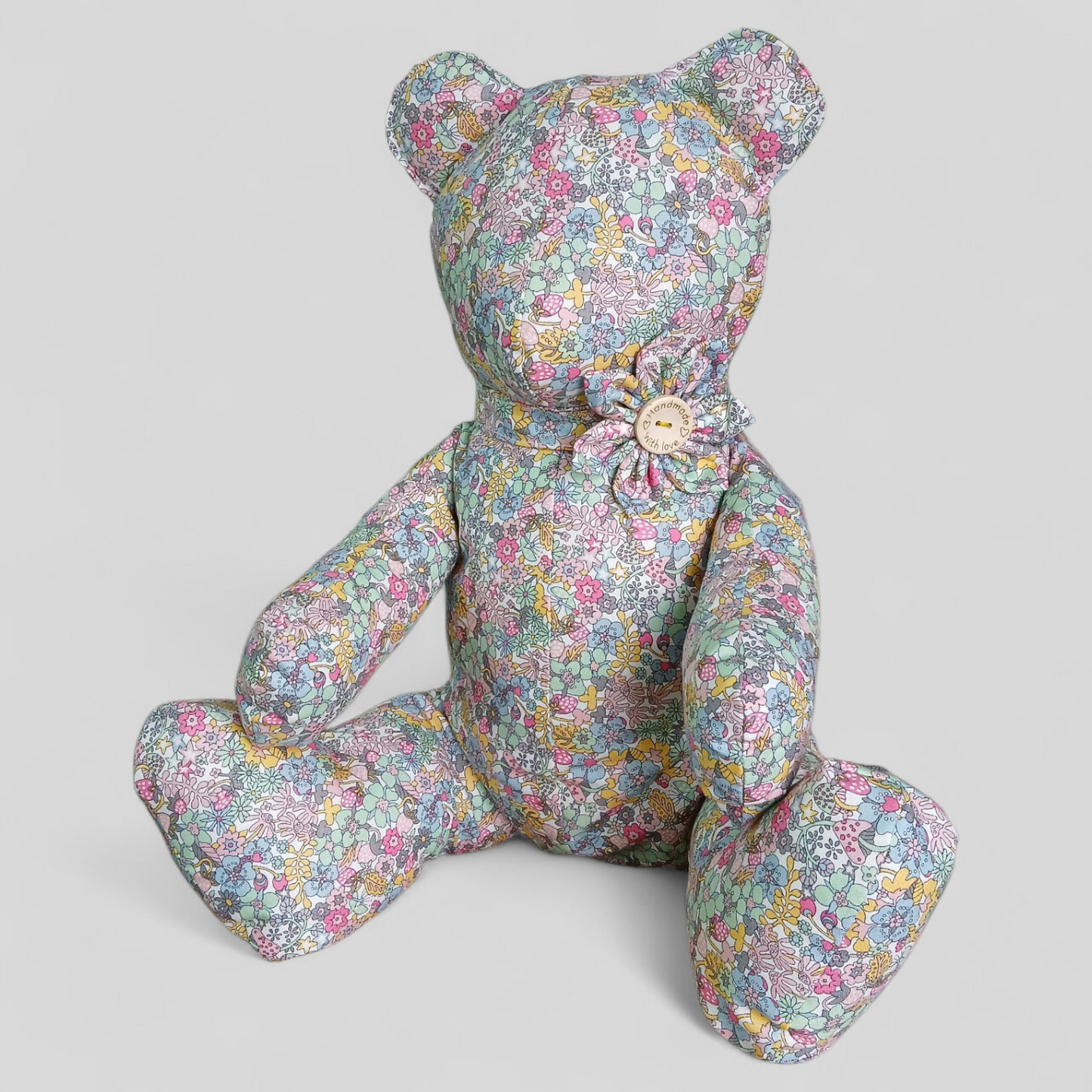 Large Stuffed Animal | Mini Florals | Perfectly Imperfect by Weareable Art