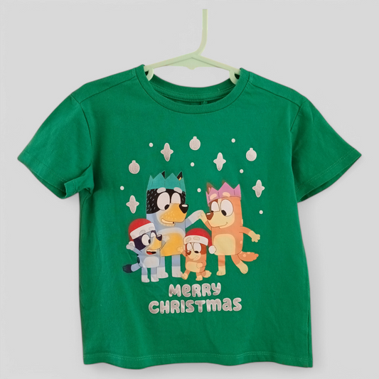 (4) Bluey | Christmas Tee