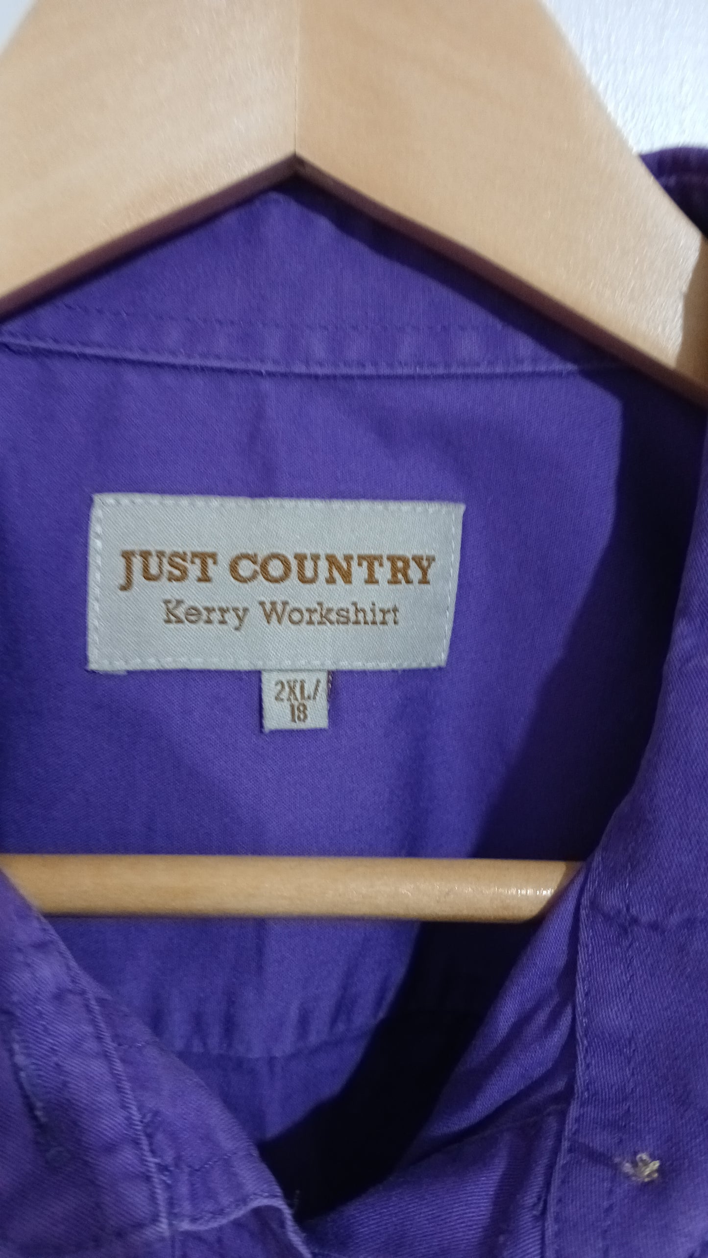 (18) Just Country | Purple Kerry Work Shirt