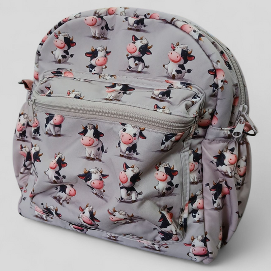 Cow | Mini Backpack | Tracy's Bag Creations