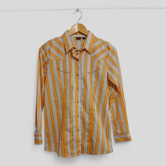 (12JNR) Cruel Girls | LS Snap Arena Shirt BNWT