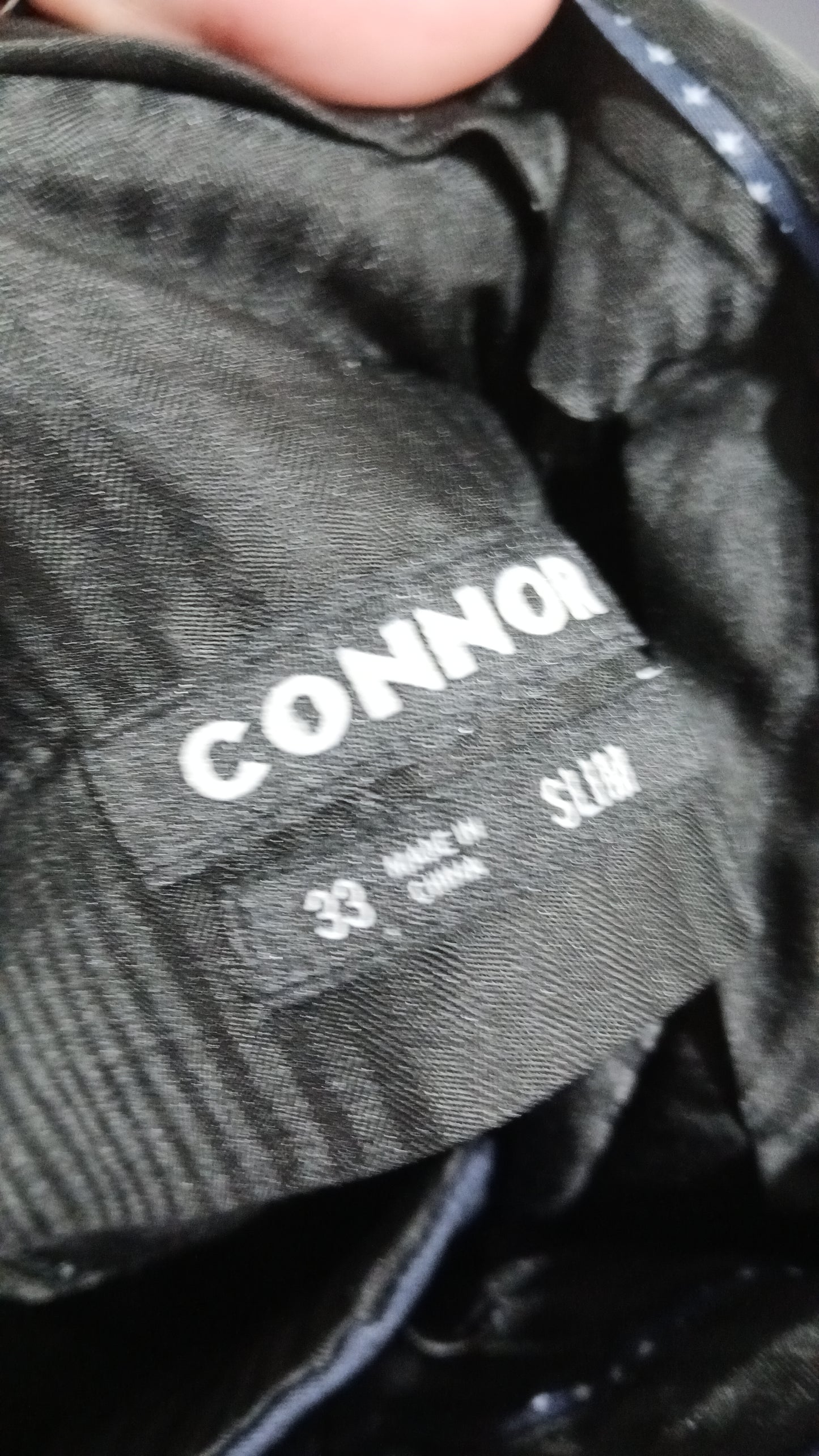 (33) Connor | Slim Navy Pants
