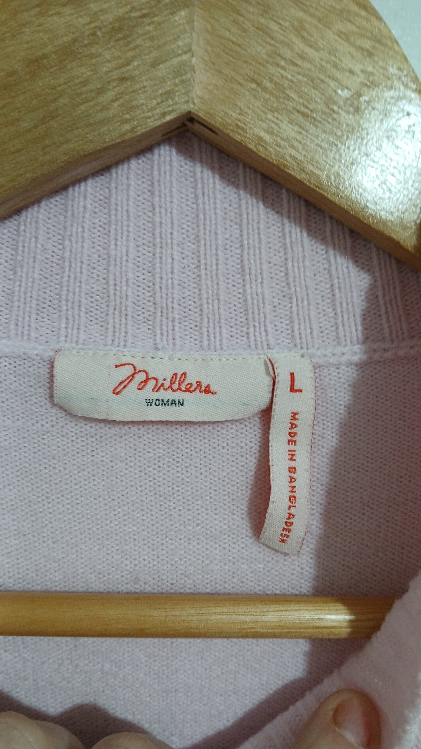 (L) Millers | Pink L Jumper