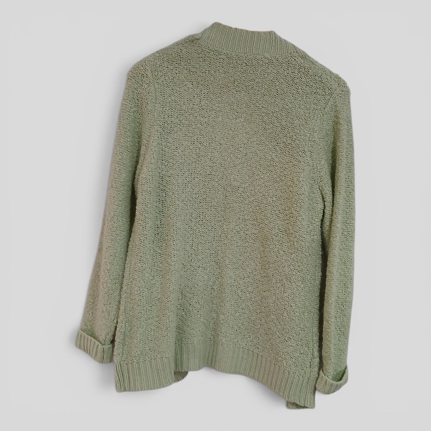 (L) Suzannegrae | Green Knit Cardi